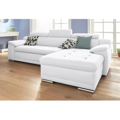 SIT & MORE Top Andiamo L-Form Couch - Weiß - Sofa SIT & MORE Top Andiamo L-Form Couch - Weiß - Sofa