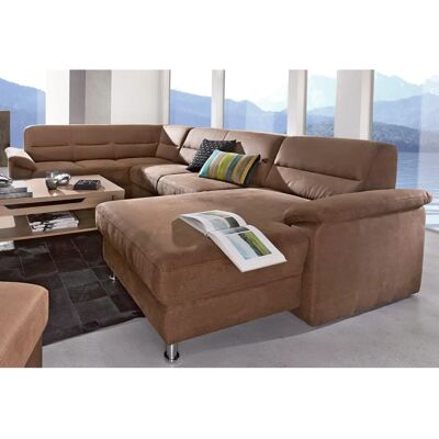 SIT&MORE Ascara U-Form Sofa Set - Mikrofaser oder Leder SIT&MORE Ascara U-Form Sofa Set - Mikrofaser oder Leder
