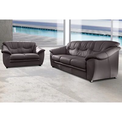 SIT & MORE Top Savona Mokka Leder Polstergarnitur - Sitzgruppe SIT & MORE Top Savona Mokka Leder Polstergarnitur - Sitzgruppe