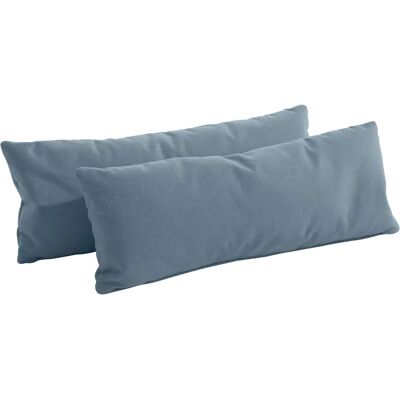 SIT&MORE Bezug - 65x25x13 cm, Blau, Soft clean - Kissenhülle SIT&MORE Bezug - 65x25x13 cm, Blau, Soft clean - Kissenhülle