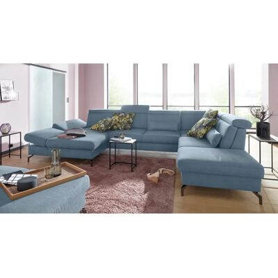 SIT & MORE Brisbane U-Form hellblau - Sofa set SIT & MORE Brisbane U-Form hellblau - Sofa set