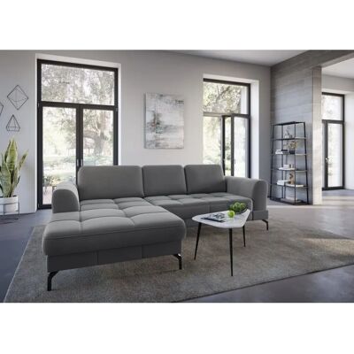 SIT & MORE Bendigo L-Form Sofa - Samt, links, 284cm SIT & MORE Bendigo L-Form Sofa - Samt, links, 284cm