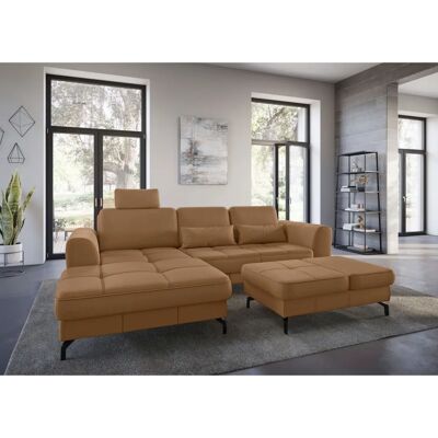 SIT & MORE Bendigo L-Form Naturleder Sofa - Sofa SIT & MORE Bendigo L-Form Naturleder Sofa - Sofa