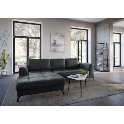 SIT&MORE Bendigo L-Form Sofa - Leder, 284x84x175 cm SIT&MORE Bendigo L-Form Sofa - Leder, 284x84x175 cm