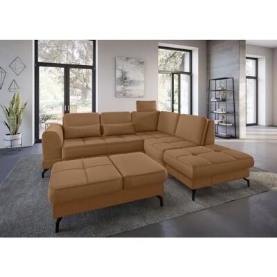 SIT & MORE Bendigo L-Form Naturleder Sofa - Sofa SIT & MORE Bendigo L-Form Naturleder Sofa - Sofa