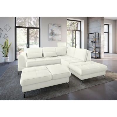 SIT & MORE Bendigo L-Form Naturleder Sofa - Sofa SIT & MORE Bendigo L-Form Naturleder Sofa - Sofa
