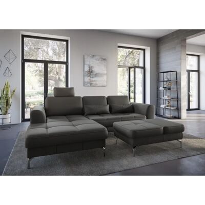 SIT & MORE Bendigo L-Form Sofa - Naturleder - Recamiere - 284cm SIT & MORE Bendigo L-Form Sofa - Naturleder - Recamiere - 284cm