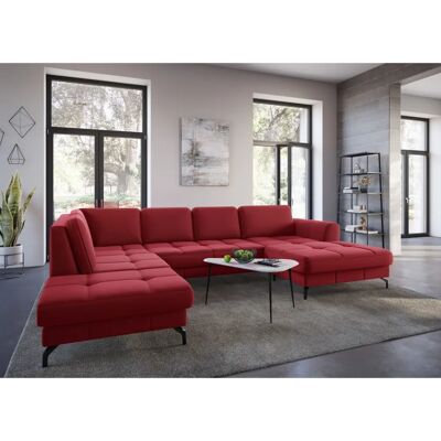 SIT & MORE Bendigo U-Form Samtsofa - Wohnlandschaft SIT & MORE Bendigo U-Form Samtsofa - Wohnlandschaft