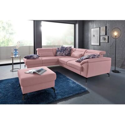 SIT & MORE Percy L-Form Sofa - Bezug: Feinstruktur, 270x77x235 cm SIT & MORE Percy L-Form Sofa - Bezug: Feinstruktur, 270x77x235 cm