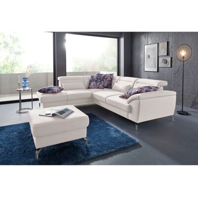 SIT & MORE Percy L-Form Beiges Sofa - L-Form Couch SIT & MORE Percy L-Form Beiges Sofa - L-Form Couch
