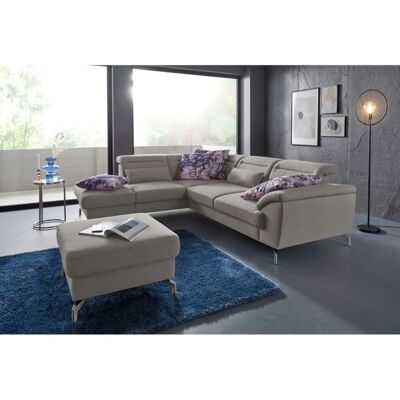 SIT & MORE Percy L-Form Grau Sofa - Sofa SIT & MORE Percy L-Form Grau Sofa - Sofa
