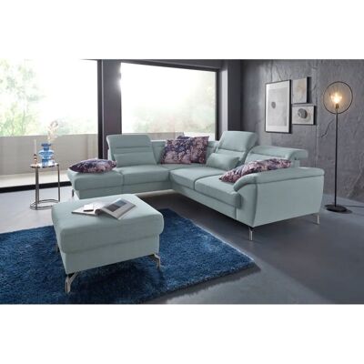 SIT & MORE Percy L-Form Sofa - Blau SIT & MORE Percy L-Form Sofa - Blau