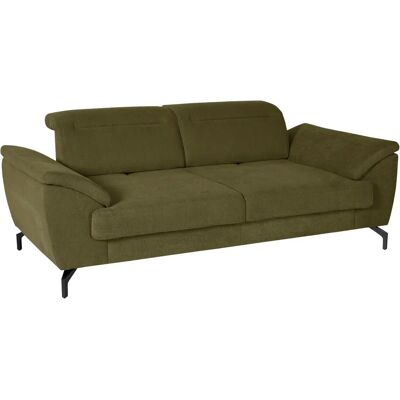 SIT&MORE Percy Microfaser Grünes Sofa - 2,5-Sitzer SIT&MORE Percy Microfaser Grünes Sofa - 2,5-Sitzer