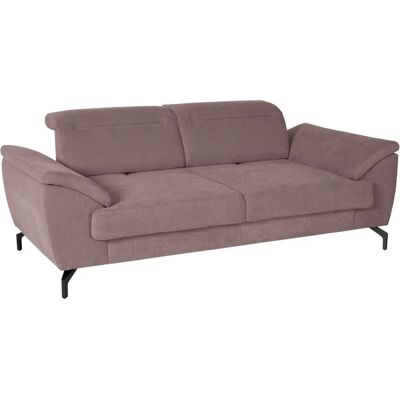 SIT&MORE Percy Lila 2,5-Sitzer Sofa - Mikrofaser Microfaser Microfibre SIT&MORE Percy Lila 2,5-Sitzer Sofa - Mikrofaser Microfaser Microfibre