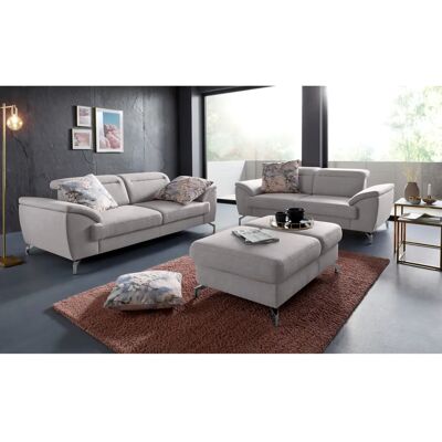 SIT & MORE Percy Grau Sofa - 2-Sitzer, Gepolstert, Handgefertigt SIT & MORE Percy Grau Sofa - 2-Sitzer, Gepolstert, Handgefertigt