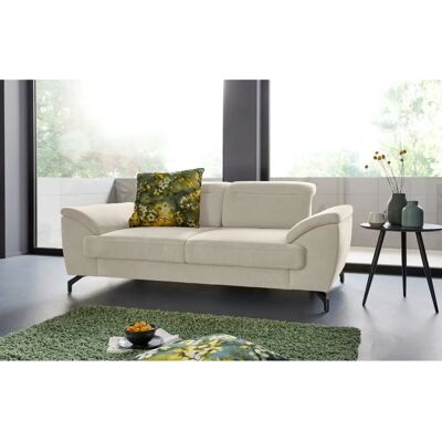 SIT & MORE Percy Microfaser Sofa - 2-Sitzer Beige SIT & MORE Percy Microfaser Sofa - 2-Sitzer Beige