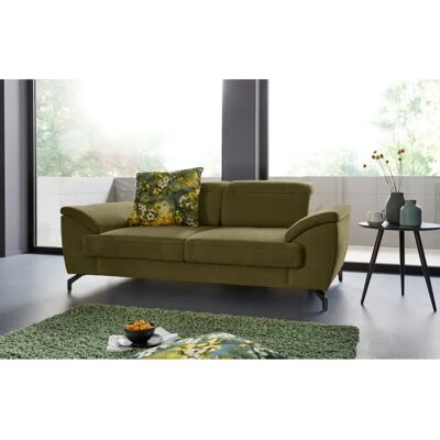 SIT&MORE Percy Grünes Mikrofaser Sofa - Sofa SIT&MORE Percy Grünes Mikrofaser Sofa - Sofa