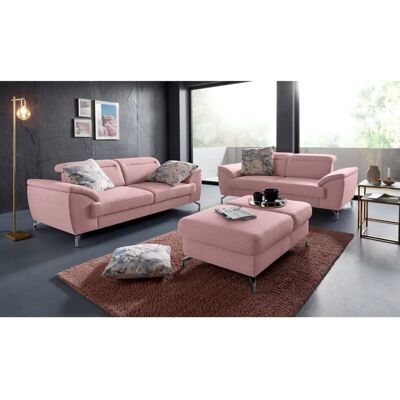 SIT & MORE Percy Rosa Satin 2-Sitzer Sofa - Sofa SIT & MORE Percy Rosa Satin 2-Sitzer Sofa - Sofa