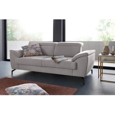 SIT & MORE Percy Graues Zweisitzer Sofa - Sofa SIT & MORE Percy Graues Zweisitzer Sofa - Sofa