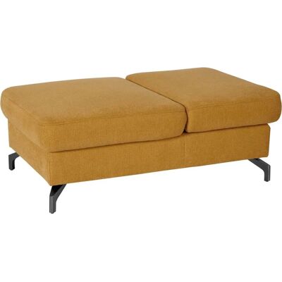 SIT & MORE Percy - Microfaser Hocker, Gelb, 114x43x71cm SIT & MORE Percy - Microfaser Hocker, Gelb, 114x43x71cm