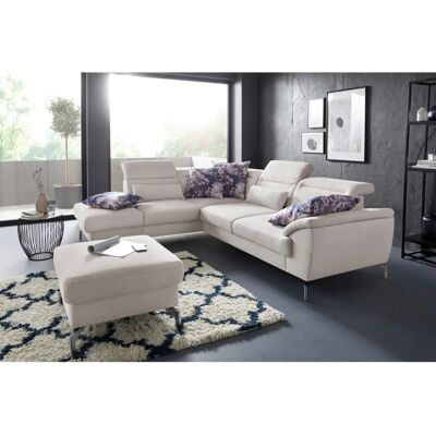 SIT&MORE Percy Beiges Microfaser Sofa - Sofa SIT&MORE Percy Beiges Microfaser Sofa - Sofa
