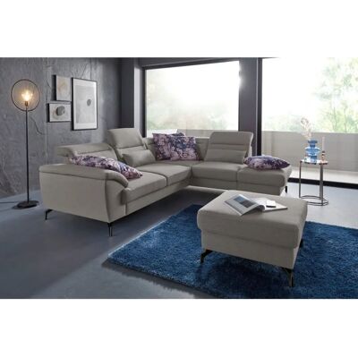 SIT & MORE Percy L-Form Sofa - Grau SIT & MORE Percy L-Form Sofa - Grau
