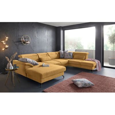 SIT & MORE Percy U-Form U-Form Couch - Microfaser Paris SIT & MORE Percy U-Form U-Form Couch - Microfaser Paris