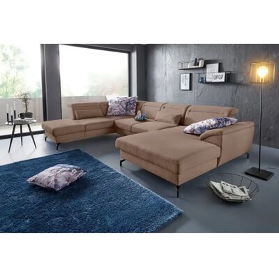 SIT & MORE Percy U-Form Sofa - U-förmiges beiges Sofa SIT & MORE Percy U-Form Sofa - U-förmiges beiges Sofa
