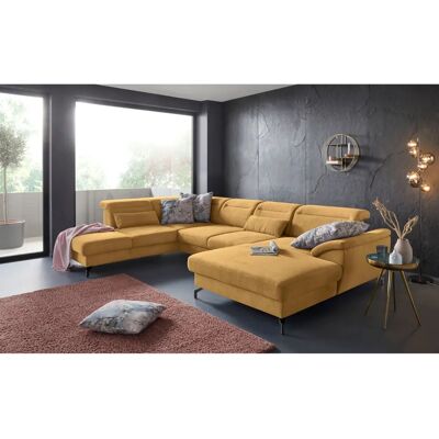 Wohnlandschaft SIT & MORE Percy U-Form - Microfaser Paris - Recamiere rechts Wohnlandschaft SIT & MORE Percy U-Form - Microfaser Paris - Recamiere rechts