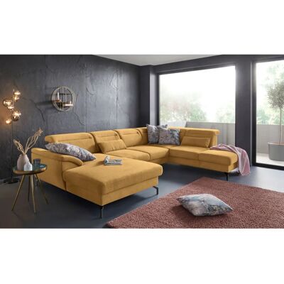 SIT & MORE Percy U-Form Mikrofaser Sofa - Wohnzimmermöbel SIT & MORE Percy U-Form Mikrofaser Sofa - Wohnzimmermöbel