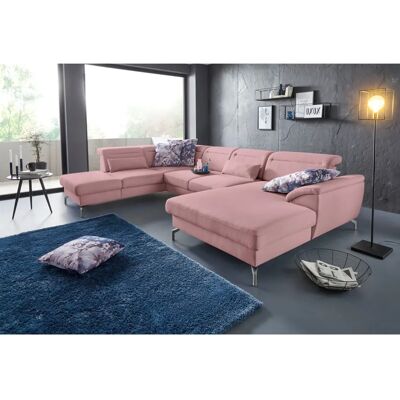 SIT & MORE Percy U-Form Sofa - Altrosa, 343cm x 235cm - Wohnlandschaft SIT & MORE Percy U-Form Sofa - Altrosa, 343cm x 235cm - Wohnlandschaft