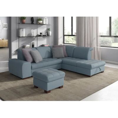 SIT & MORE Luxor L-Form Sofa - Mikrofaser, Rechte Ottomane SIT & MORE Luxor L-Form Sofa - Mikrofaser, Rechte Ottomane