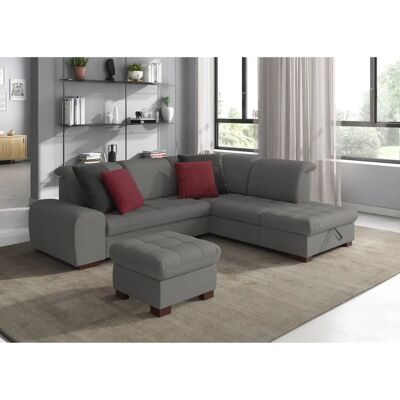 SIT & MORE Luxor L-Form Sofa - Bezug, mit Stauraum, Schlaffunktion SIT & MORE Luxor L-Form Sofa - Bezug, mit Stauraum, Schlaffunktion