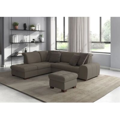 SIT & MORE Luxor L-Form Beige Mikrofaser-Sofa - Sofas SIT & MORE Luxor L-Form Beige Mikrofaser-Sofa - Sofas