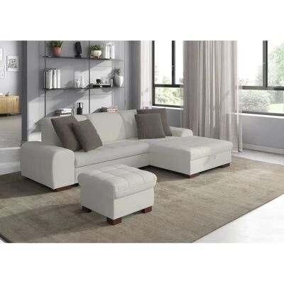 SIT & MORE Luxor L-Form Couch - Beige Microfaser SIT & MORE Luxor L-Form Couch - Beige Microfaser