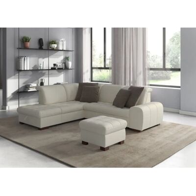 SIT & MORE Luxor L-Form Sofa - Mikrofaser, Beige SIT & MORE Luxor L-Form Sofa - Mikrofaser, Beige