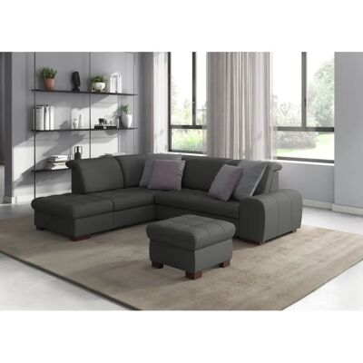 SIT&MORE Luxor L-Form Sofa - Mikrofaser, Bettfunktion SIT&MORE Luxor L-Form Sofa - Mikrofaser, Bettfunktion