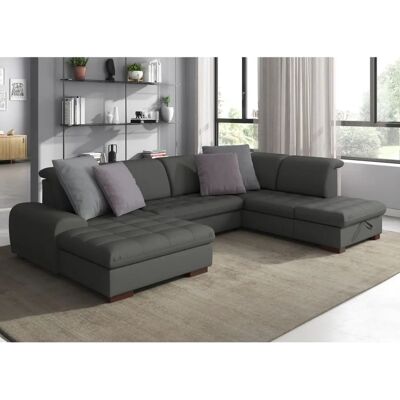 SIT & MORE Luxor U-Form Sofa - Microfaserbezug SIT & MORE Luxor U-Form Sofa - Microfaserbezug