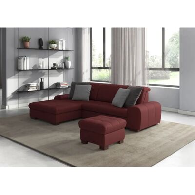 SIT & MORE Luxor L-Form Sofa - Reversible Microfaser, mit Bettfunktion SIT & MORE Luxor L-Form Sofa - Reversible Microfaser, mit Bettfunktion