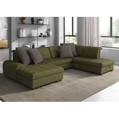 SIT&MORE Luxor U-Form Couch - Mit Bettfunktion & Stauraum SIT&MORE Luxor U-Form Couch - Mit Bettfunktion & Stauraum