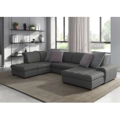 SIT & MORE Luxor U-Form Sofa - Mikrofaser, Linke Ottomane, Ohne Bettfunktion SIT & MORE Luxor U-Form Sofa - Mikrofaser, Linke Ottomane, Ohne Bettfunktion