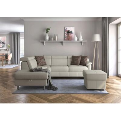 SIT & MORE Freetown L-Form Sofa - Naturleder, Stauraum, Bettfunktion SIT & MORE Freetown L-Form Sofa - Naturleder, Stauraum, Bettfunktion