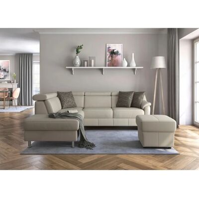 SIT & MORE Freetown L-Form Sofa - Microfaser Beigefarben SIT & MORE Freetown L-Form Sofa - Microfaser Beigefarben