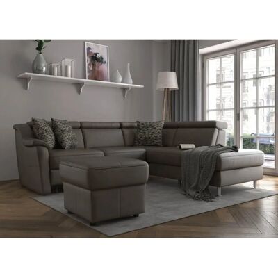 SIT & MORE Freetown L-Form Sofa - Mikrofaser, Rechte Ottomane, Kein Stauraum SIT & MORE Freetown L-Form Sofa - Mikrofaser, Rechte Ottomane, Kein Stauraum