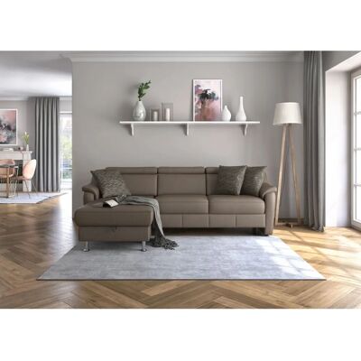 SIT & MORE Freetown L-Form Sofa - Mikrofaser, Taupe, Schlafsofa SIT & MORE Freetown L-Form Sofa - Mikrofaser, Taupe, Schlafsofa