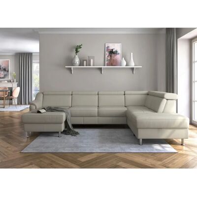 SIT & MORE Freetown U-Form Sofa - Naturleder - Recamiere links - Ohne Stauraum SIT & MORE Freetown U-Form Sofa - Naturleder - Recamiere links - Ohne Stauraum