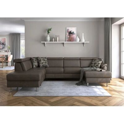 SIT & MORE Freetown U-Form Sofa - Mikrofaser - Recamiere rechts - U-Form SIT & MORE Freetown U-Form Sofa - Mikrofaser - Recamiere rechts - U-Form