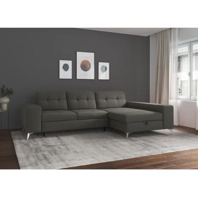 SIT&MORE Baviene Recamiere Sofa - Mikrofaser, Handgefertigt SIT&MORE Baviene Recamiere Sofa - Mikrofaser, Handgefertigt