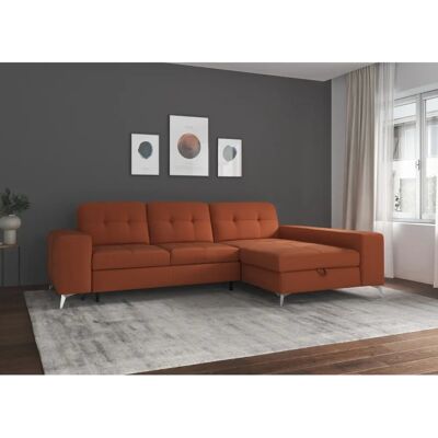 SIT & MORE Baviene L-Form Sofa - Recamiere, Microfaser, Stauraum SIT & MORE Baviene L-Form Sofa - Recamiere, Microfaser, Stauraum
