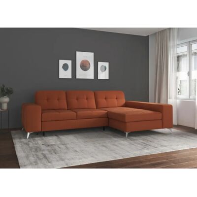 SIT&MORE Baviene Microfaser Sofa - Recamiere rechts - 286x92x176cm SIT&MORE Baviene Microfaser Sofa - Recamiere rechts - 286x92x176cm